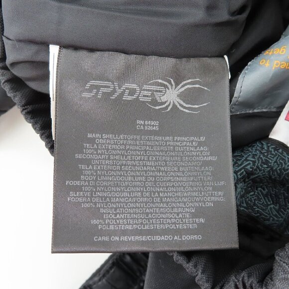 Spyder Unisex Kids Child 4 Solid Black Winter Snow Pants Pockets XT Waterproof - Picture 10 of 13